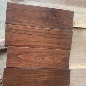 Sàn gỗ Teak lên màu Wallnut
